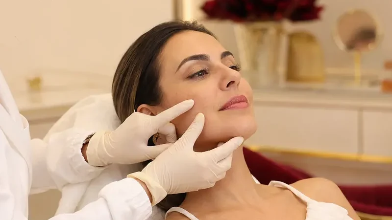 Avaliação facial para aplicação de bioestimulador de colágeno na VRM Biomedicina Estética