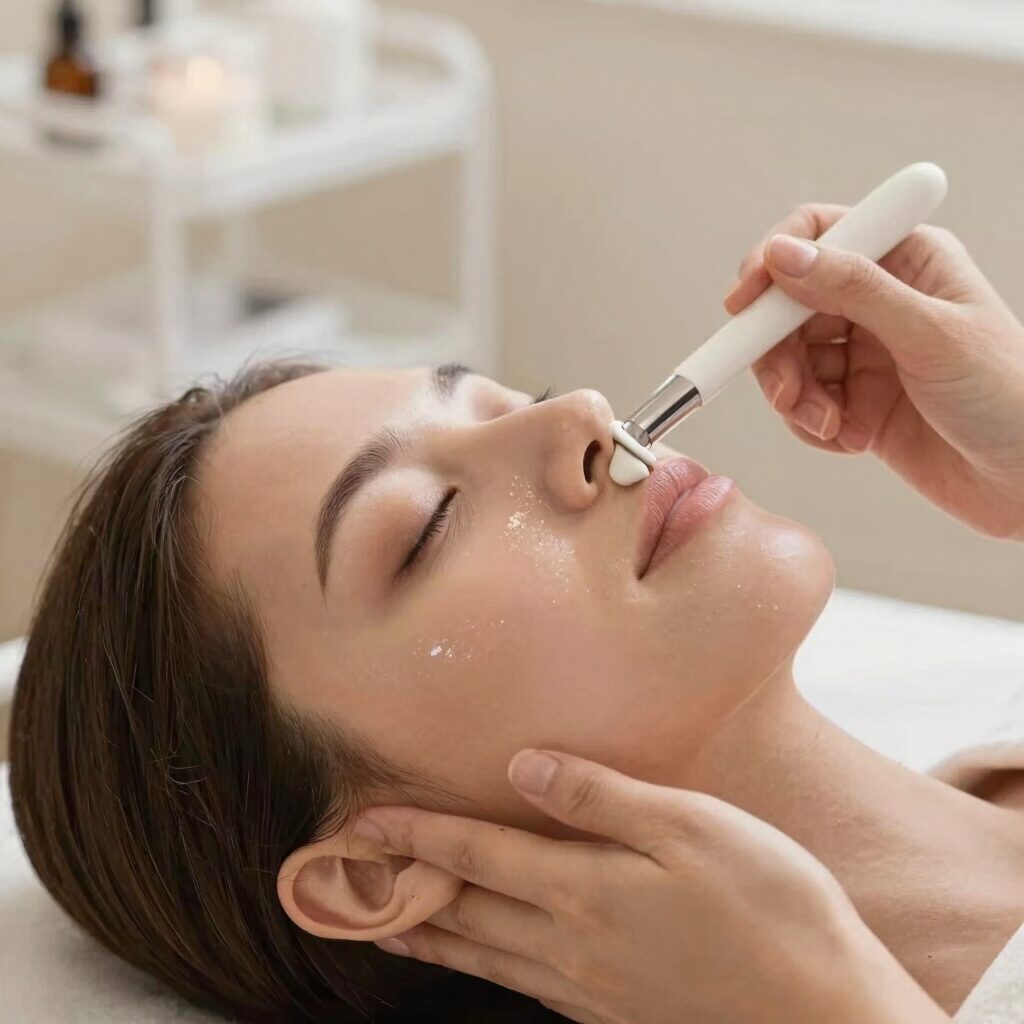 Limpeza de Pele com Peeling Diamantado na VRM Estética em Santo André